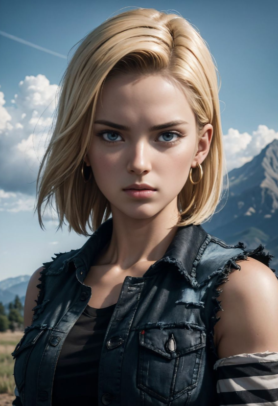 Dragon Ball: Android 18 xinh đẹp như người thật Photo-1700231588163-17002315883031028797478