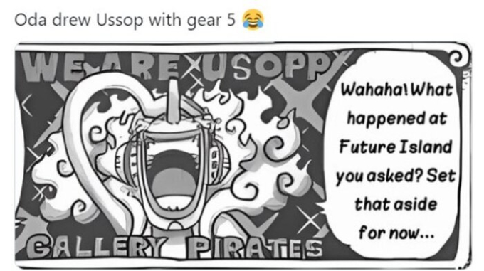 Tác giả One Piece vẽ Usopp ở dạng Gear 5   - Ảnh 1.