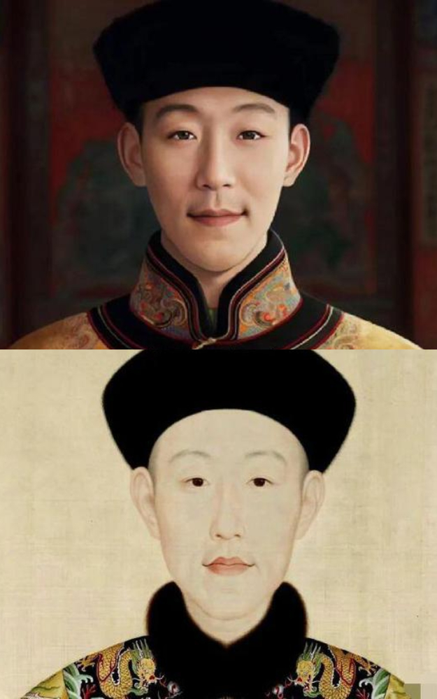 AI revives portraits of Qing Dynasty Emperors: Qian Long is youthful and lively, the most surprising is Quang Tu's beauty - Photo 3.