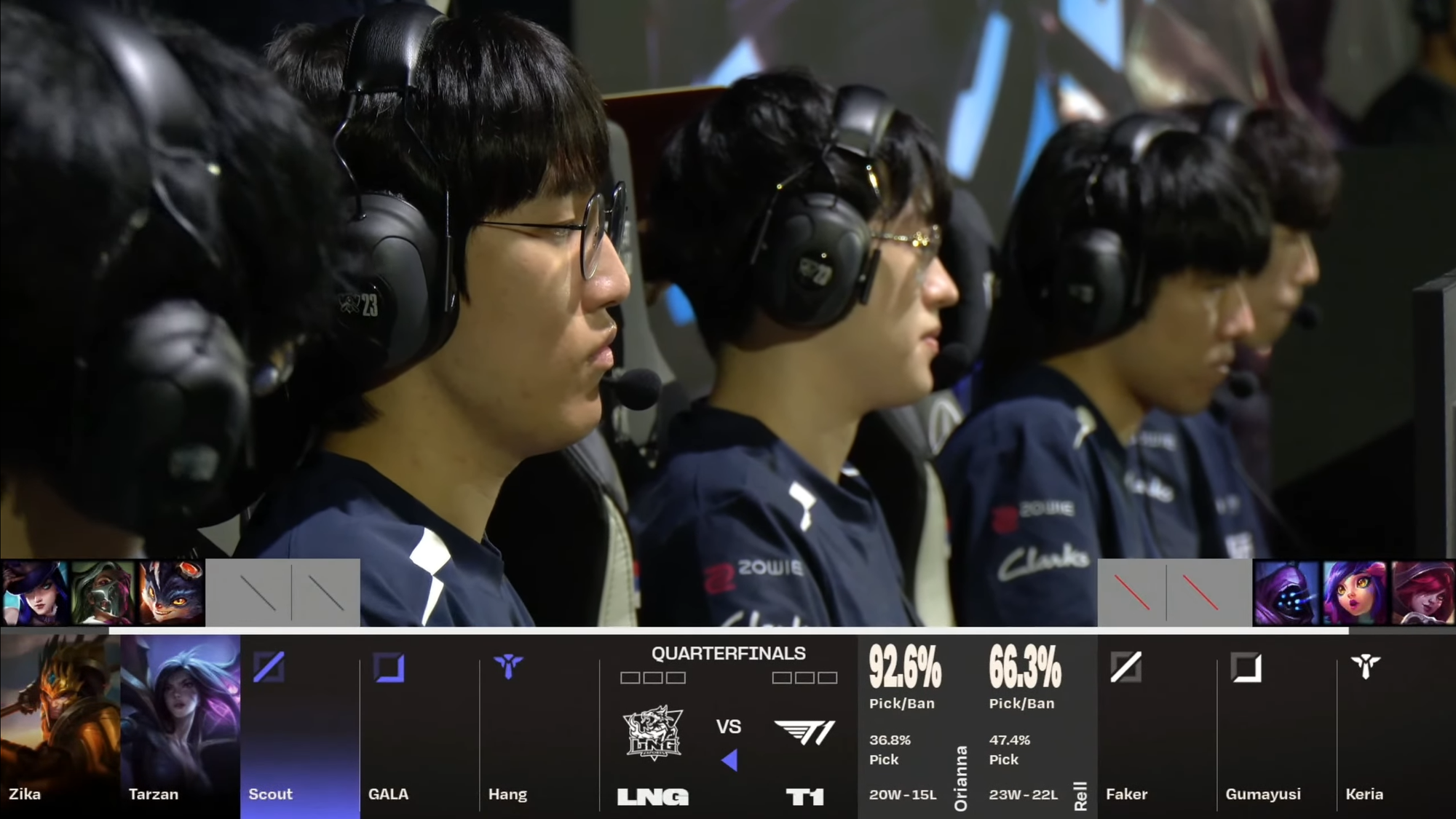 Strong teams can easily force opponents to lose right from the draft phase