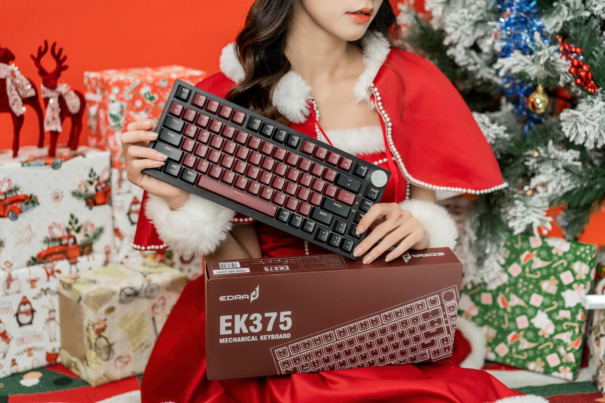 Quick review of E-Dra EK375 mechanical keyboard: 