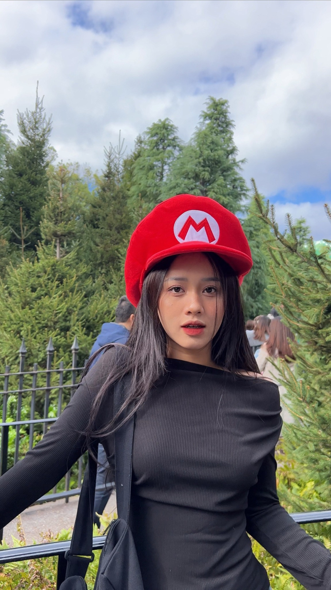 Danh tính hot girl fan Mario &quot;gây sốt&quot; ở Nhật Bản, hóa ra là người quen làng game - Ảnh 1.