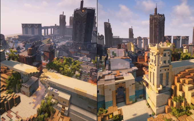 Kỳ công tái hiện bản đồ thi đấu trứ danh của Riot trong Minecraft, game thủ khiến cộng đồng trầm trồ vì độ chi tiết đáng nể - Ảnh 2.