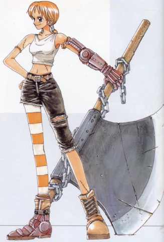 One Piece: Nami in the original sketch is completely different from what we know - Photo 1.