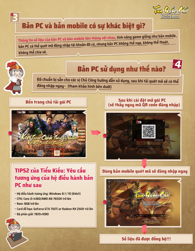 Tam Quốc Chí - Chiến Lược ra mắt bản PC giúp game thủ tận hưởng võ đài chiến lược rộng lớn hơn - Ảnh 3.