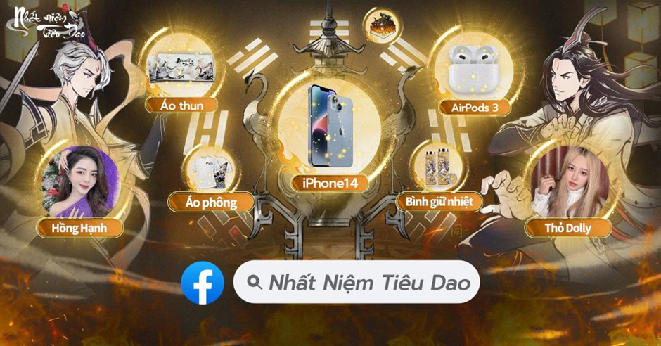 Nhất Niệm Tiêu Dao chính thức ra mắt 14/2: Lộ diện Misthy làm đại sứ hình ảnh và dàn quà tặng iPhone 14, Airpods 3 cực hấp dẫn - Ảnh 5.