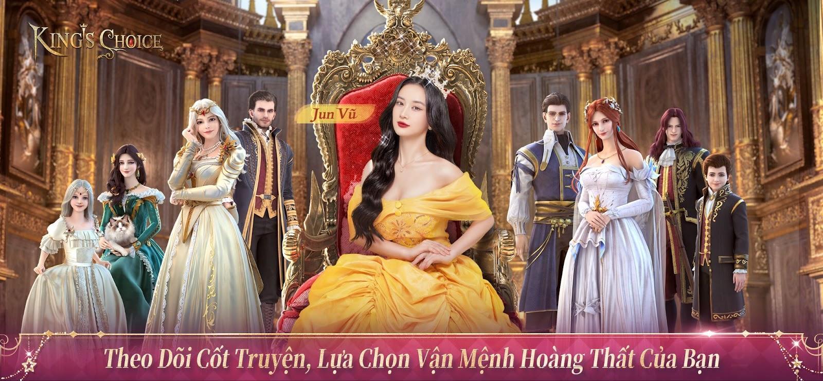 Kings Choice - Game nhập vai mô phỏng cuộc sống hoàng gia chính thức ra mắt game thủ Việt - Ảnh 1.