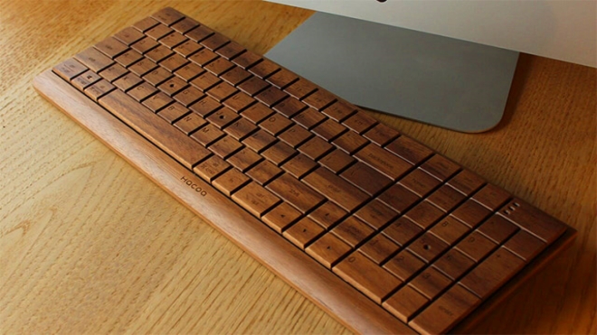 Xuất hiện bàn phím bằng gỗ tuyệt đẹp, giá gần 20 triệu - Ảnh 1.
