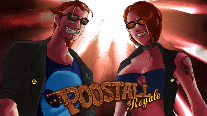 Appears a great free action and survival game on Steam called POOSTALL Royale - Photo 1.