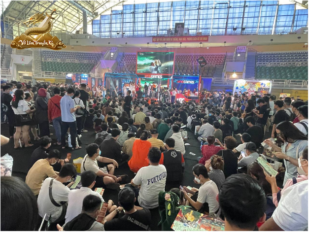 Dòng game Võ Lâm Truyền Kỳ chiếm trọn Spotlight Vietnam GameVerse 2023 với màn hô Lô Tô cực vui nhộn - Ảnh 6.