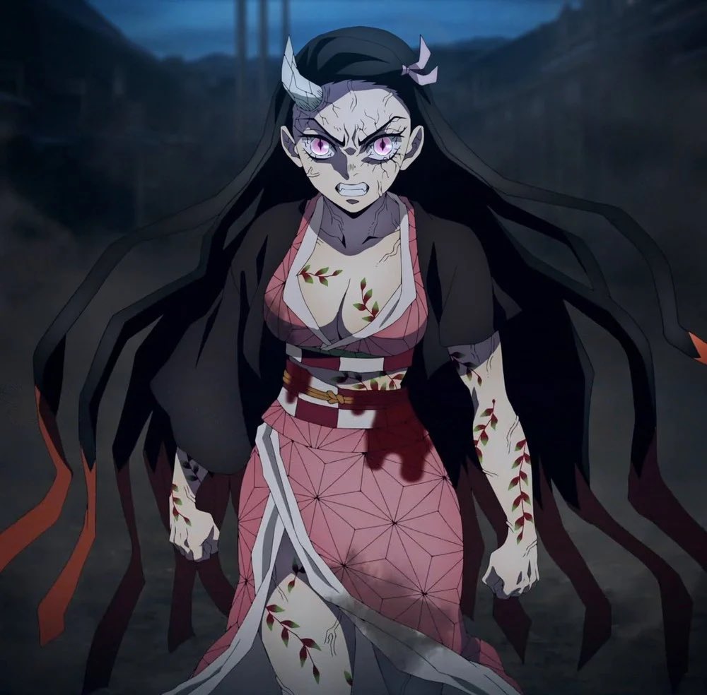 Kimetsu no Yaiba: Sự gợi cảm của Nezuko khi hóa quỷ lại khiến netizen tranh cãi - Ảnh 2.