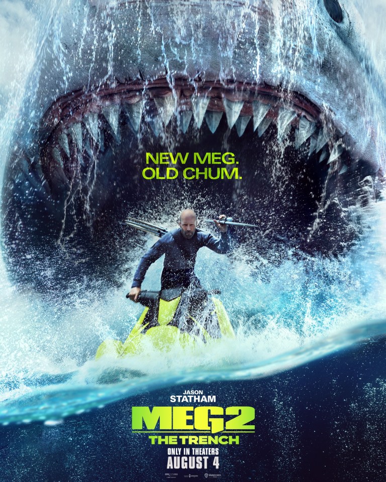 Cá mập khổng lồ trở lại: Meg 2 khiến khán giả hồi hộp hơn!