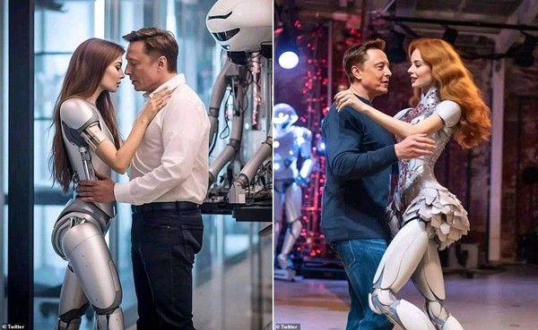 Elon Musk với các cô người - máy Photo-3-16848220915531411557101-1684828853647-16848288540351568805545