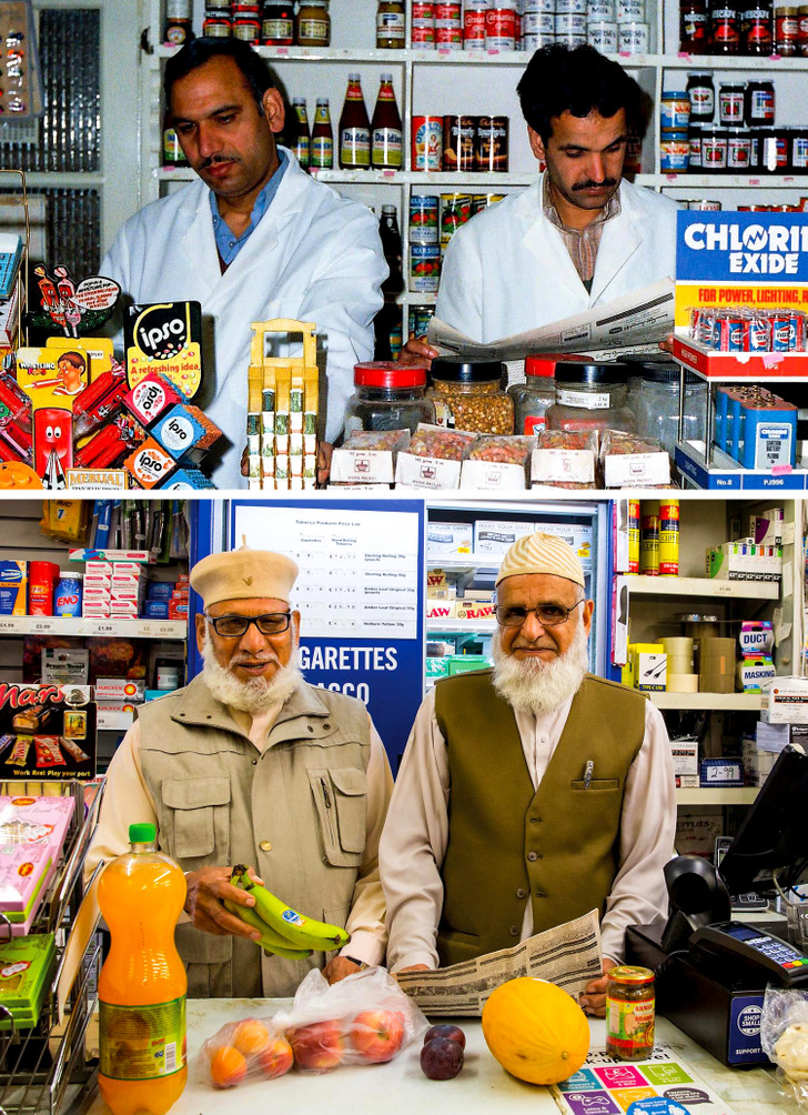 Finding the strangers he took on the street 40 years ago, the photographer recreates the photos of that day - now touching - Photo 9.