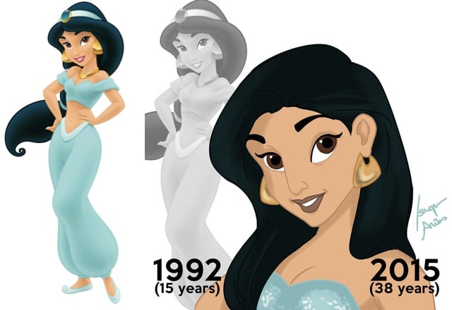 Nhan sắc dàn công chúa Disney nếu tiếp tục già, nàng tiên cá ra sao ở tuổi U50? - Ảnh 4.