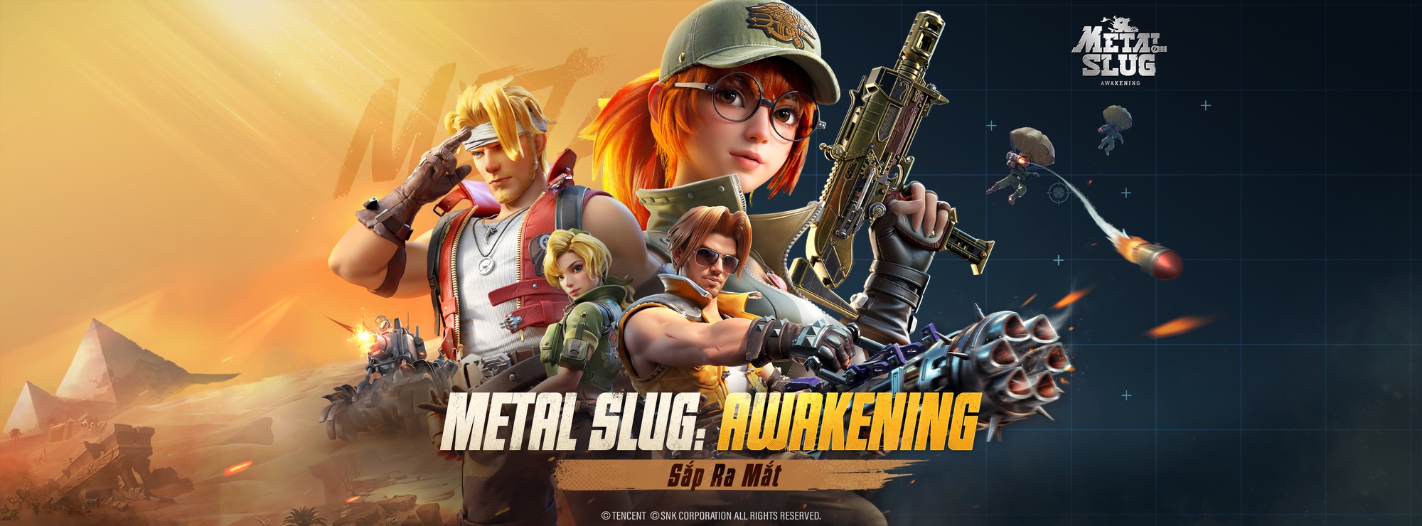Metal Slug: Awakening - Huyền thoại game thùng tái xuất trên di động, rục  rịch ra mắt ở Việt Nam và 7 khu vực khác
