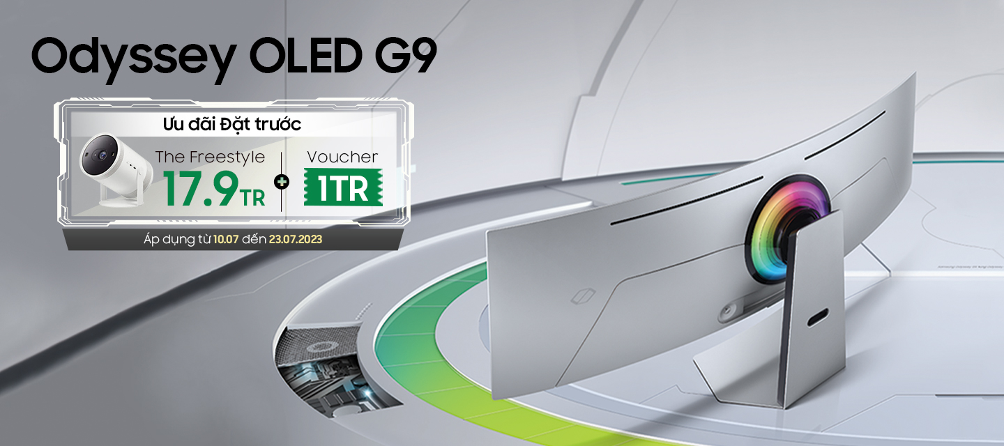 Samsung ra mắt Odyssey OLED G9: Màn hình OLED dành cho game thủ tỷ lệ 32:9 - Ảnh 5.