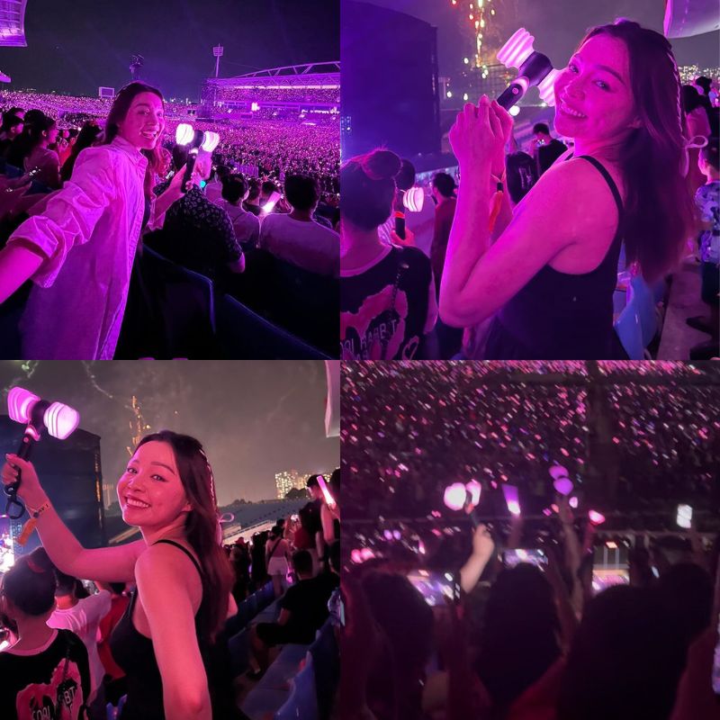 Gái xinh xả loạt ảnh sau đêm concert BLACKPINK: Lúc đi hết mình lúc về thì sao? - Ảnh 3.