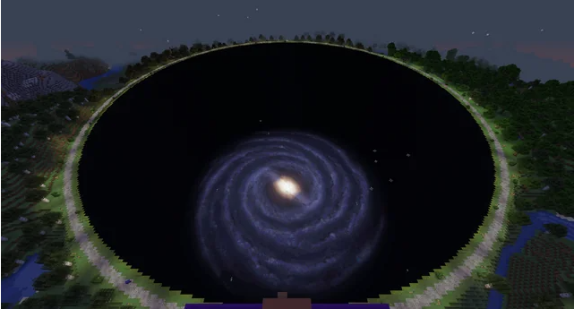 As cool as a Minecraft gamer, the feat spent a year and a half building the whole galaxy - Photo 3.