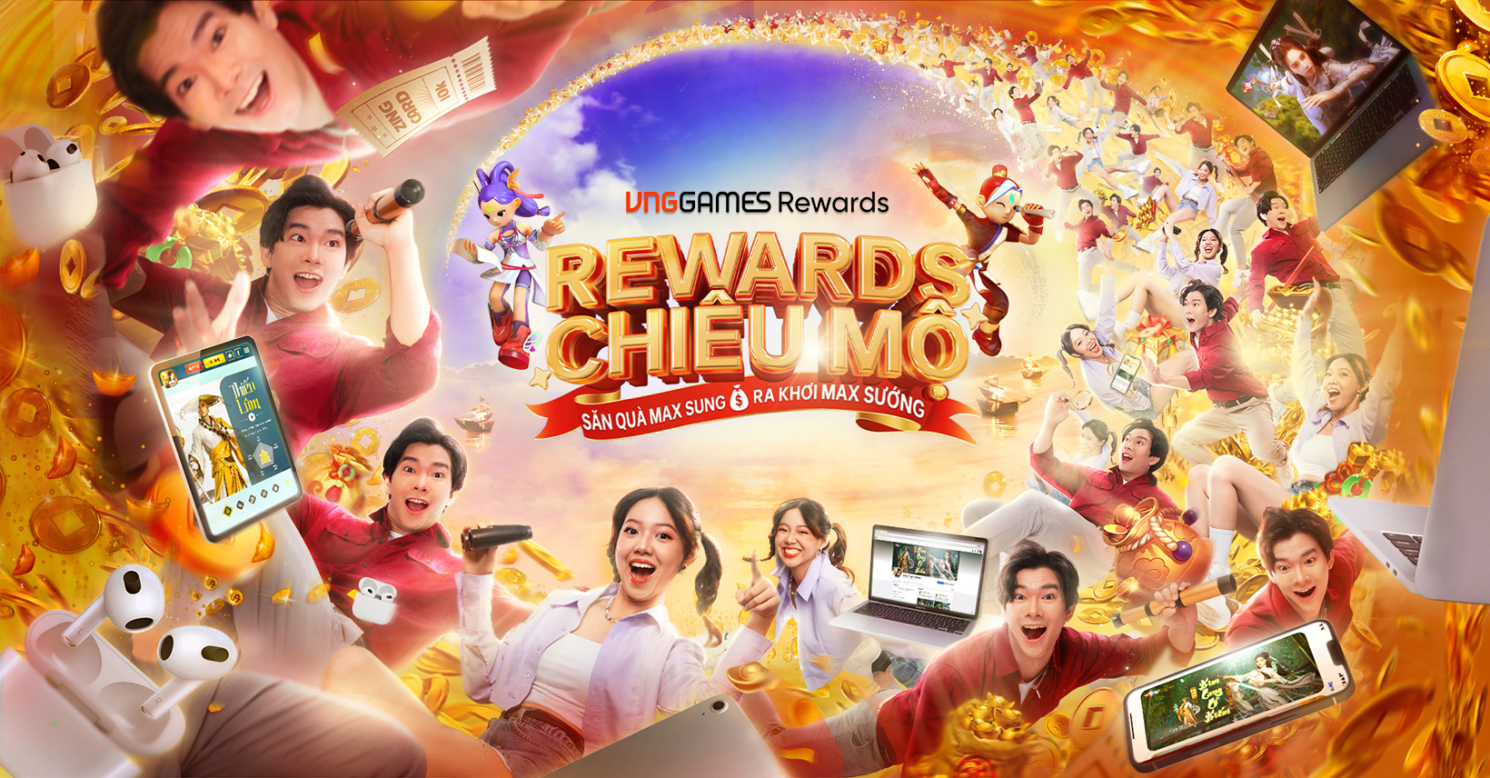 VNGGames bất ngờ ra mắt chương trình tri ân VNGGames Rewards, 5.000 game thủ Võ Lâm Truyền Kỳ MAX trải nghiệm đầu tiên - Ảnh 1.