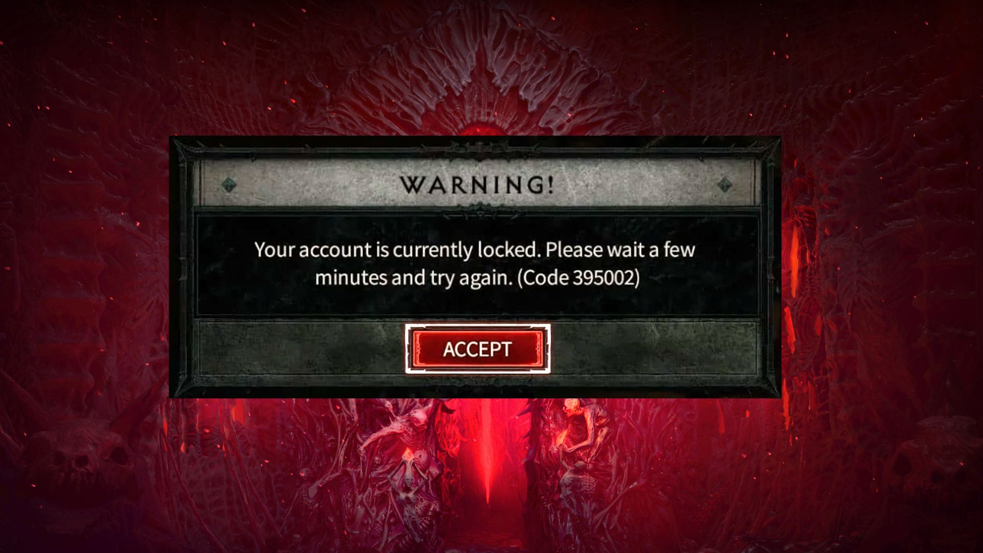 Locked error