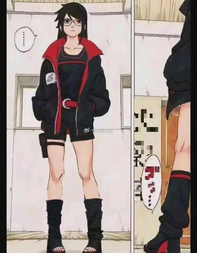 Người hâm mộ Boruto thiết kế lại tạo hình con gái Sasuke sau timeskip  - Ảnh 3.
