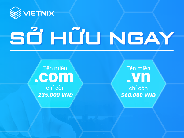 Vietnix - Nhà đăng ký tên miền uy tín tại Việt Nam - Ảnh 2.