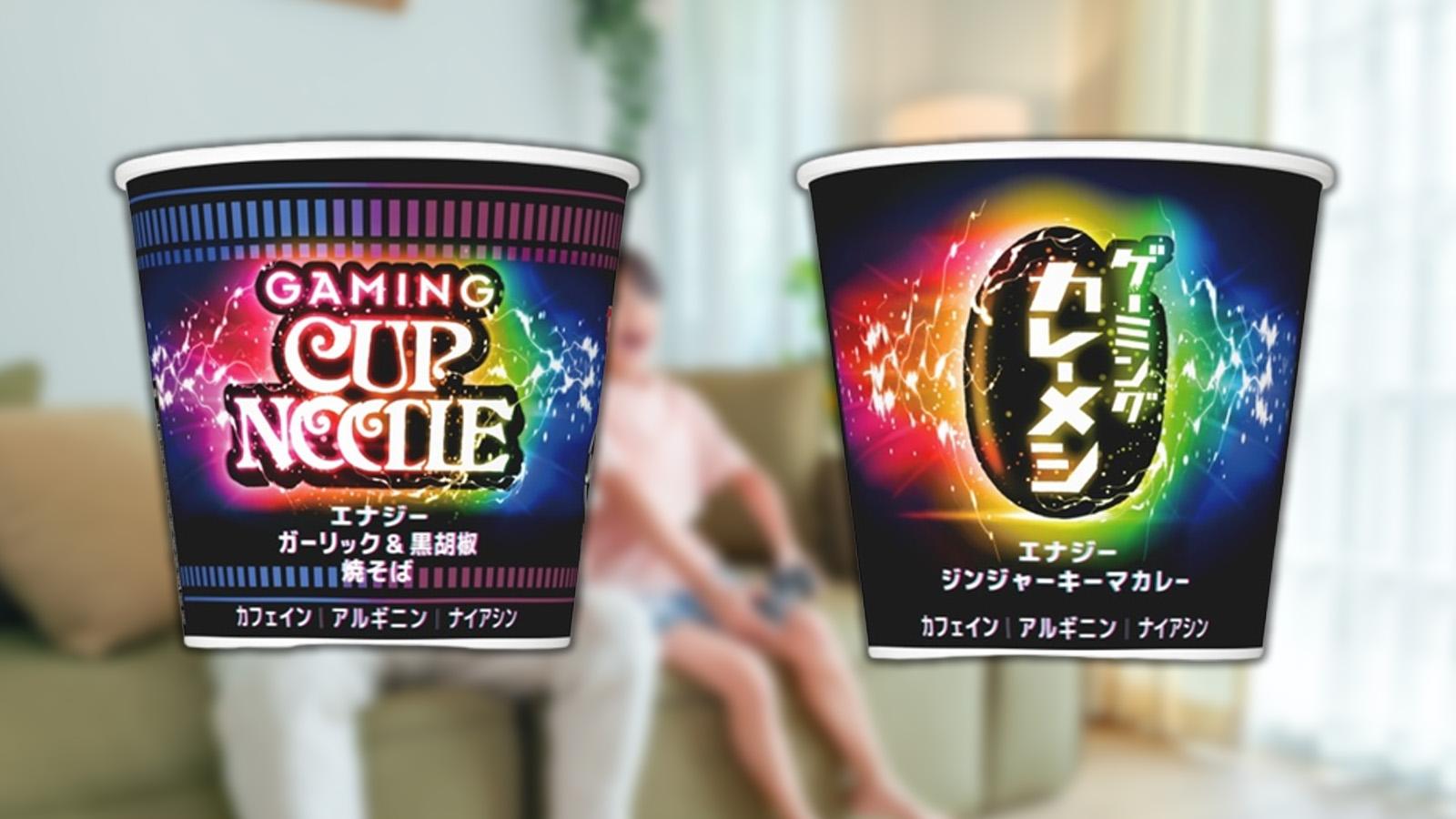 A super strange type of boxed noodles for gamers appears, containing caffeine, so you can eat a package and stay awake through the night - Photo 1.