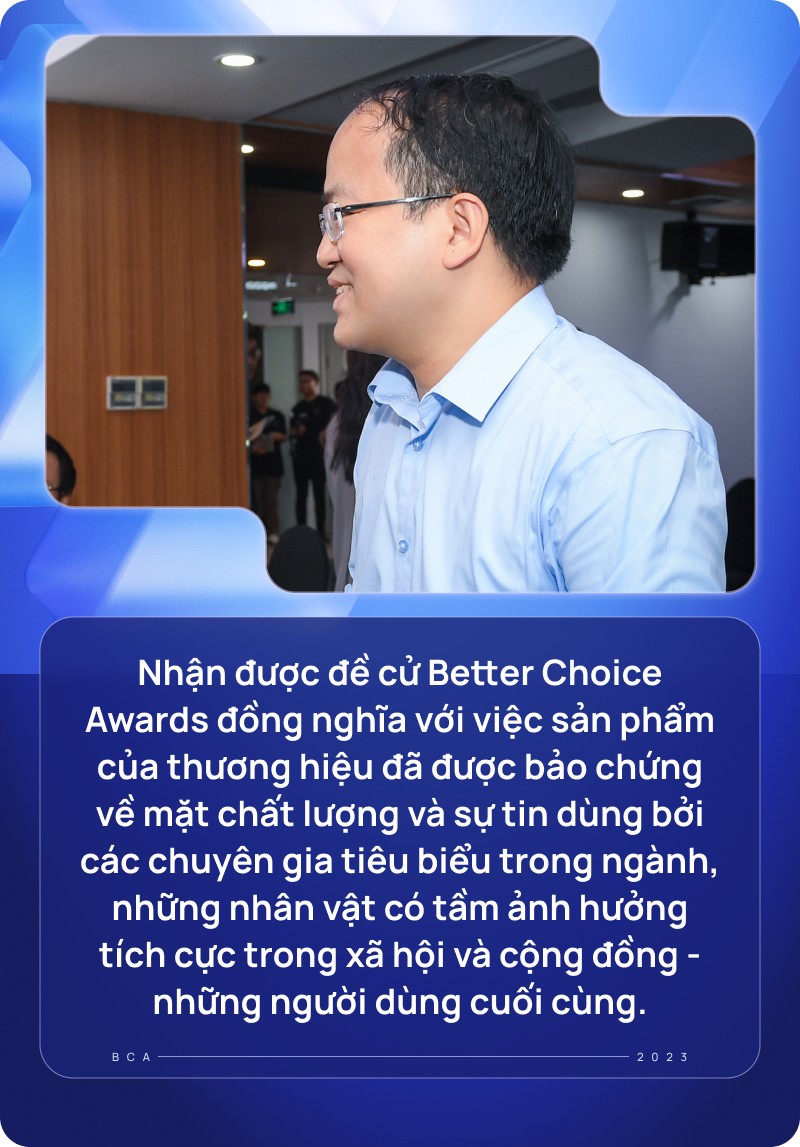 Giám đốc Trung tâm Đổi mới sáng tạo Quốc gia: “Nhận đề cử Better Choice Awards đồng nghĩa với bảo chứng về chất lượng và tin dùng từ chuyên gia, người có tầm ảnh hưởng và người dùng” - Ảnh 3.