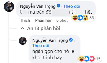 HLV Ren khẳng định đanh thép không có dính dáng tiêu cực