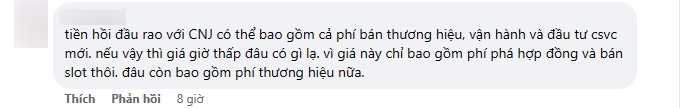 Có ý kiến phân tích về sự chênh lệch giá hiện tại và giá hồi giao dịch với CNJ Esports Có ý kiến phân tích về sự chênh lệch giá hiện tại và giá hồi giao dịch với CNJ Esports