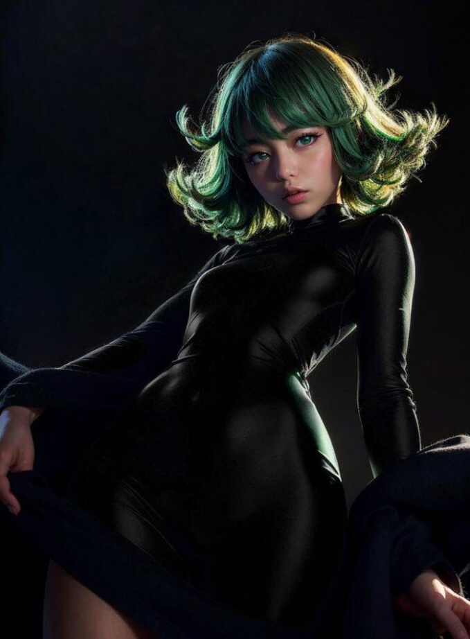 One Punch Man: AI tưởng tượng Tatsumaki khi bước ra đời thật - Ảnh 4.