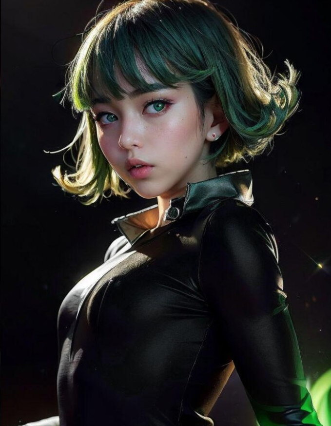 One Punch Man: AI tưởng tượng Tatsumaki khi bước ra đời thật - Ảnh 3.