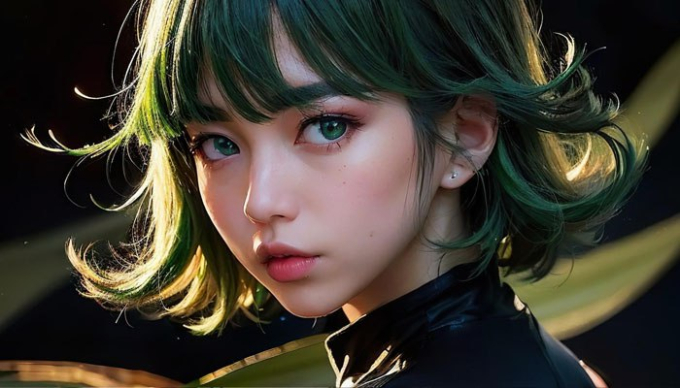 One Punch Man: AI tưởng tượng Tatsumaki khi bước ra đời thật - Ảnh 1.