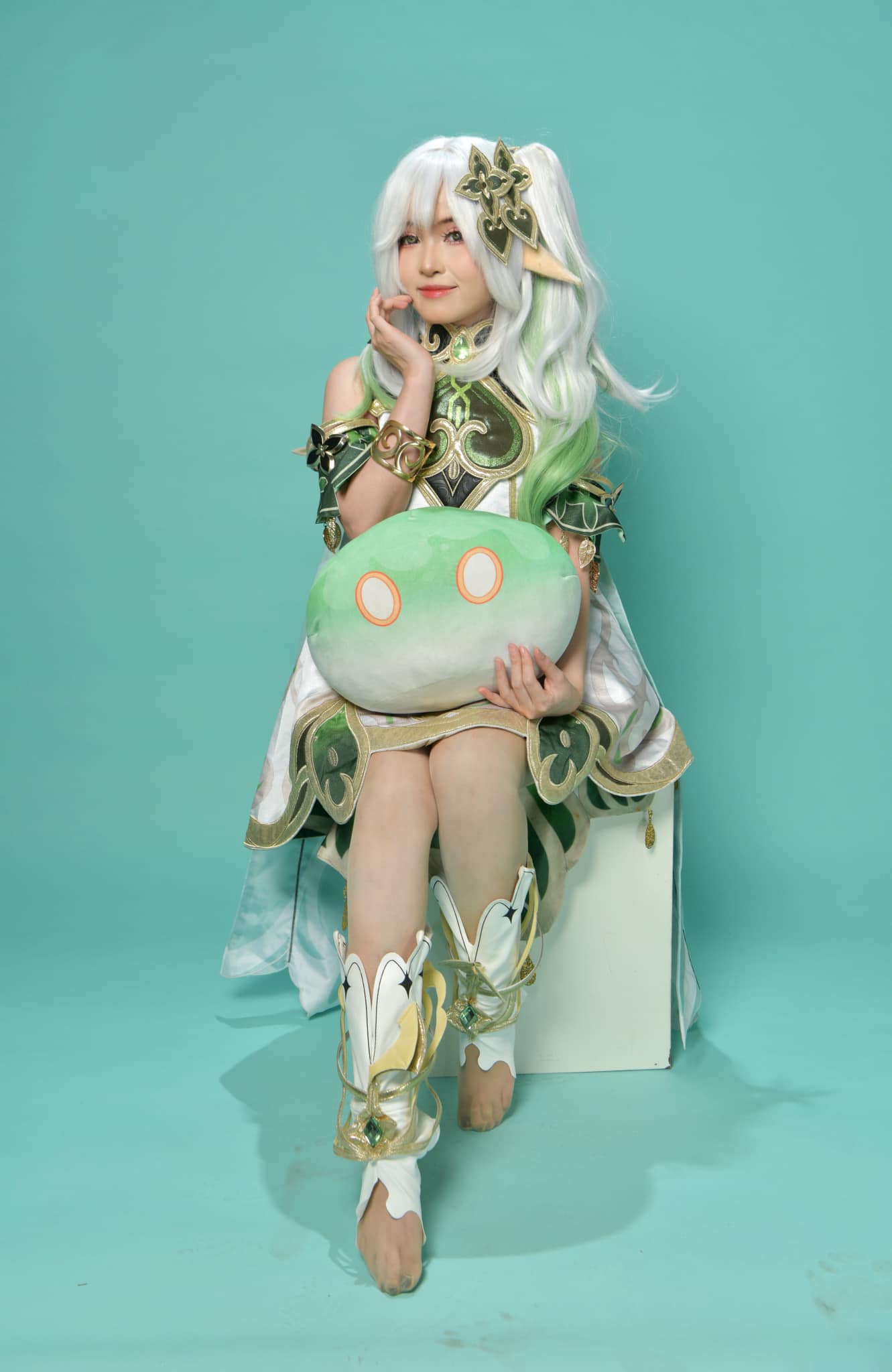 Lần đầu tập tành cosplay, nữ streamer nửa triệu người theo dõi thu về thành phẩm &quot;rất gì và này nọ&quot; - Ảnh 5.