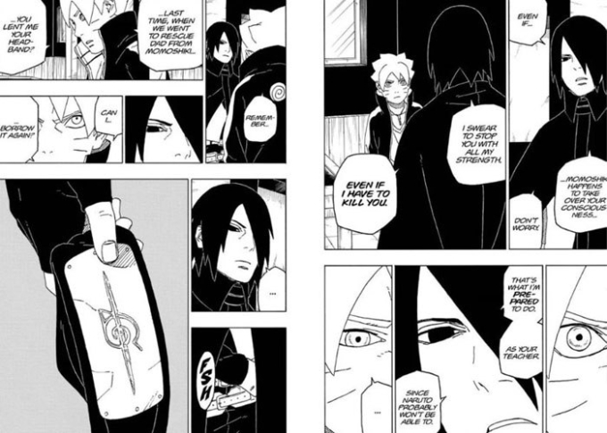 Tại sao Sasuke trao cho Boruto chiếc băng trán ninja của mình?  - Ảnh 3.
