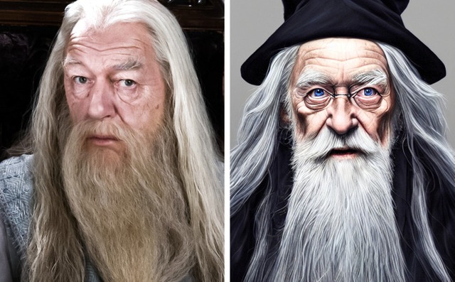 AI recreates the Harry Potter characters exactly as described in the book: Most of the actors in the movie do not meet the requirements - Photo 13.