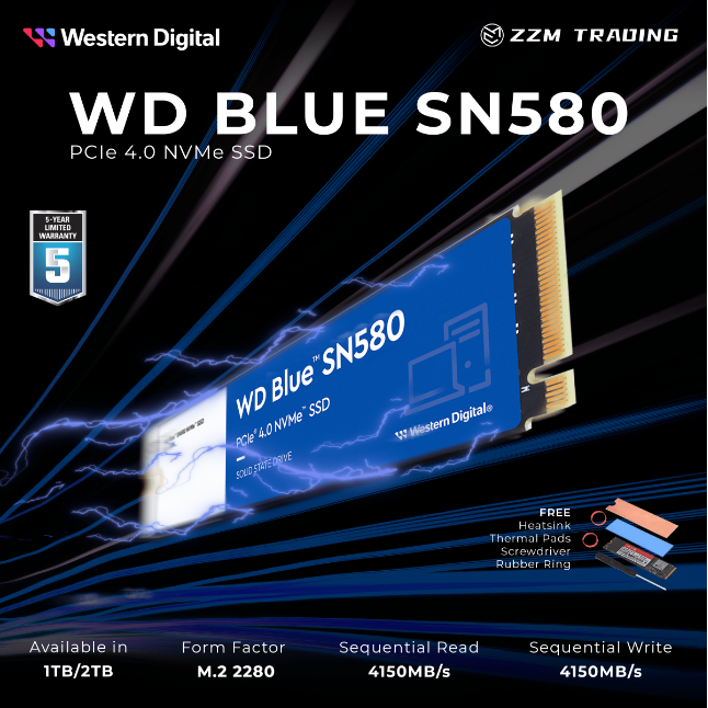 WD SN580 - Tuyệt phẩm SSD giá rẻ cho Game Thủ và Content Creator - Ảnh 1.
