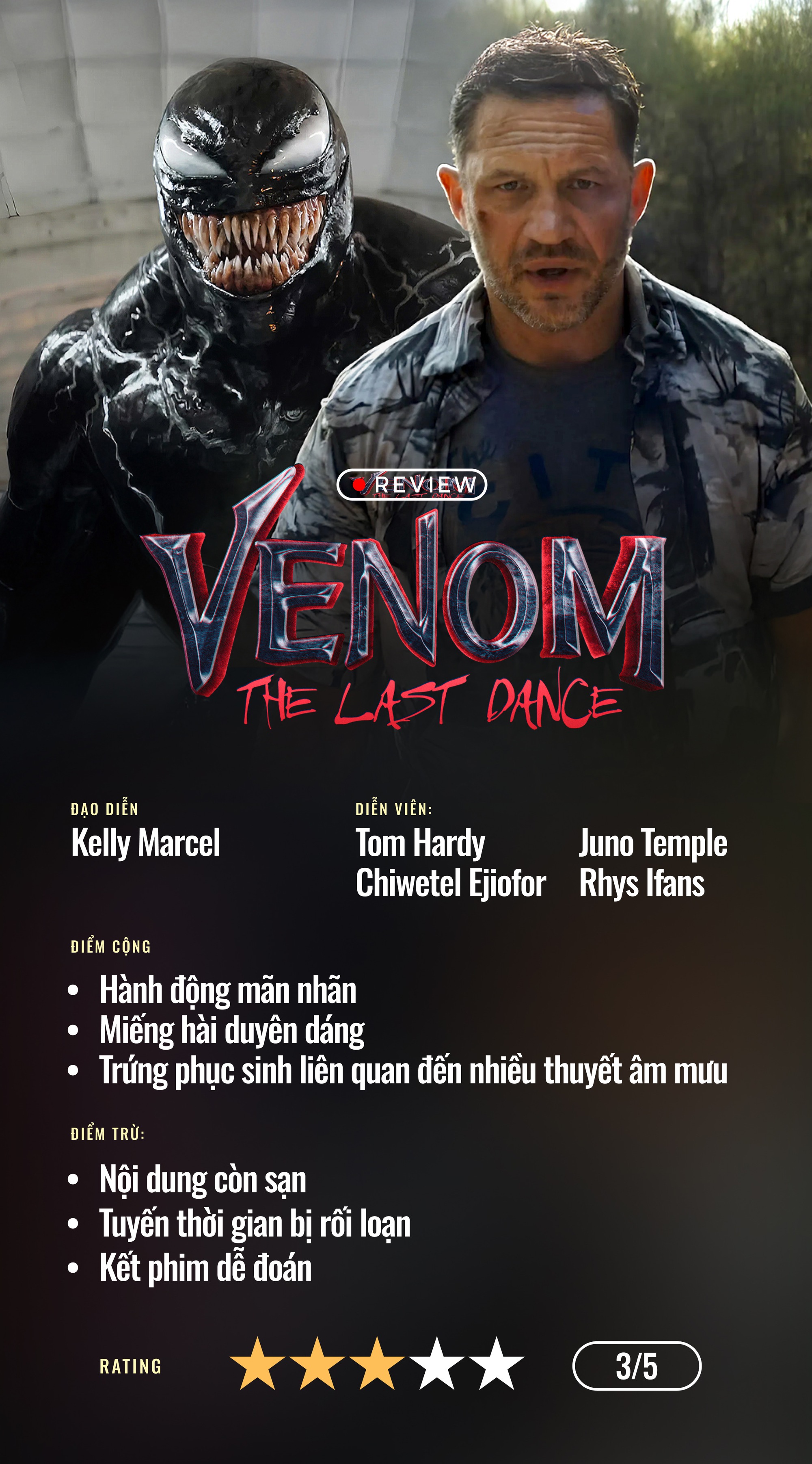 Venom: The Last Dance - Mãn nhãn nhưng không thỏa mãn- Ảnh 7.