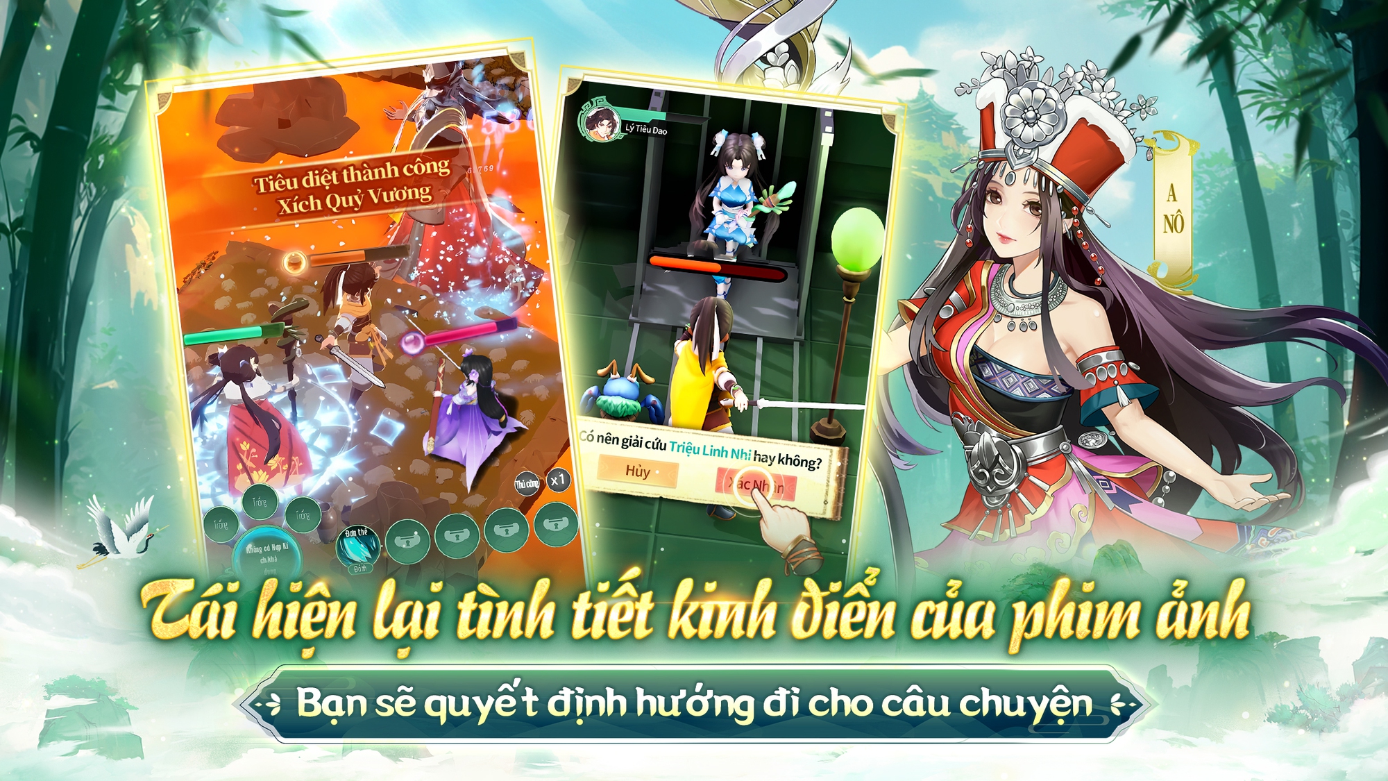 RPG Tiên Hiệp “ Gặp Lại Tiêu Dao” chính thức ra mắt! Tải game quay thưởng xe máy vision- Ảnh 4.