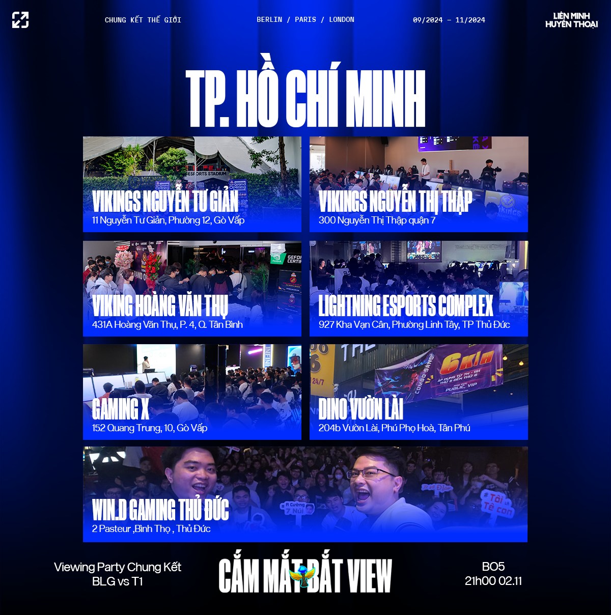 Cuối tuần đi đâu, chơi gì: LMHT bùng cháy cùng chung kết CKTG 2024