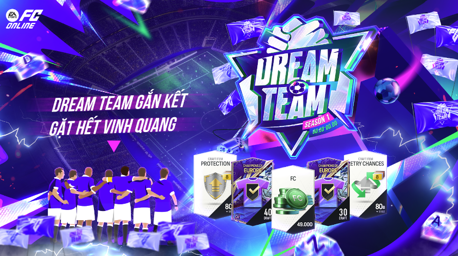 FC Online ra mắt sự kiện Dream Team Gắn Kết - Gặt Hết Vinh Quang- Ảnh 1.