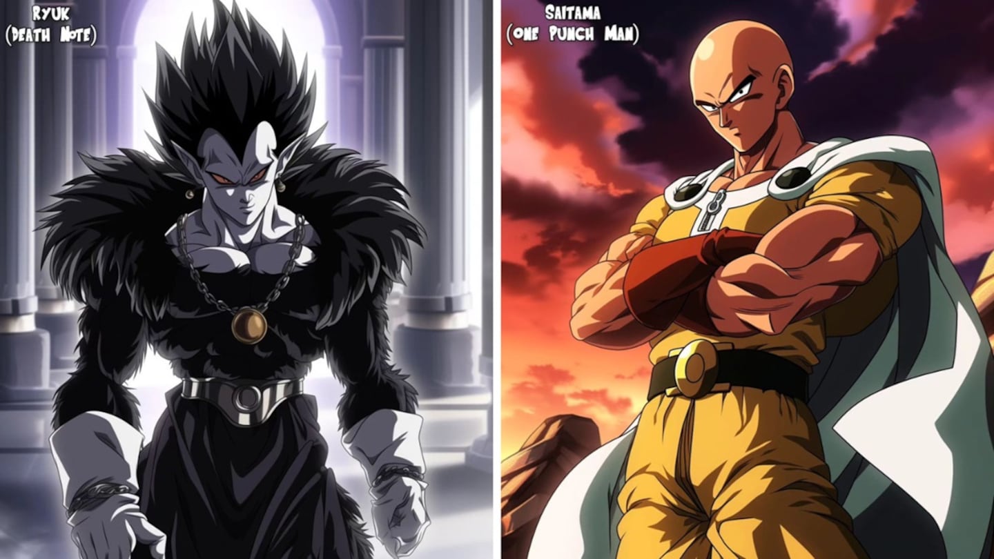 Gojo, Saitama và các nhân vật anime nổi tiếng trông như thế nào trong vũ trụ Dragon Ball- Ảnh 4.