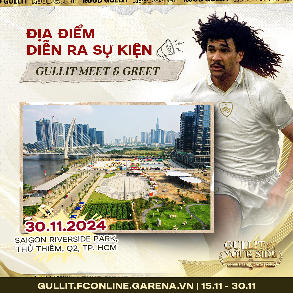 Ruud Gullit đến Việt Nam: sự kiện đáng chờ đợi nhất tháng 11 dành cho người hâm mộ bóng đá - Ảnh 1.