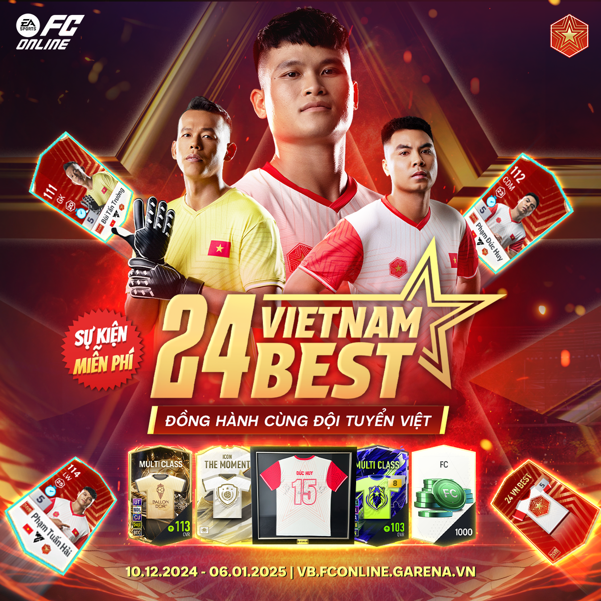 FC Online bổ sung 3 siêu sao Việt mới - Đức Huy, Tuấn Hải và Tấn Trường vào game- Ảnh 5.