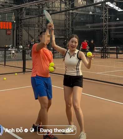 Tập pickleball, hot girl Trâm Anh bất ngờ nhắc đến "người yêu cũ"- Ảnh 2.