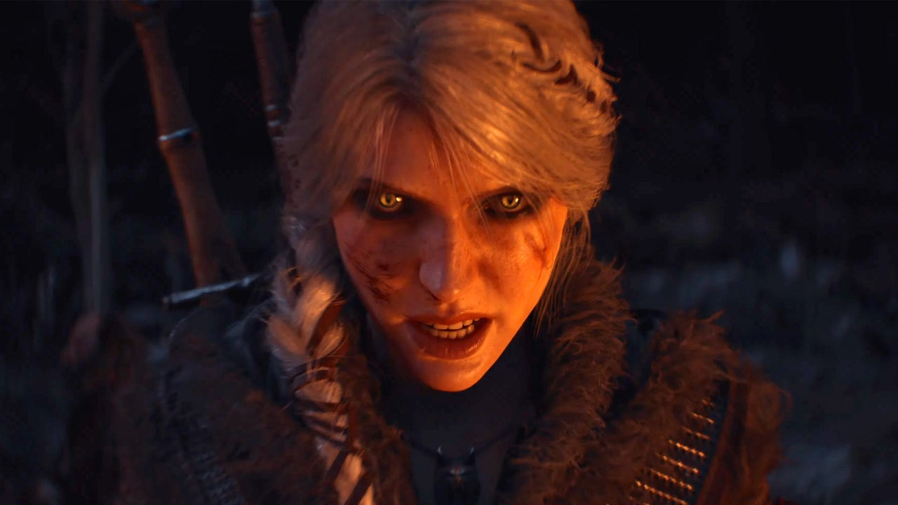 Ciri in The Witcher Game