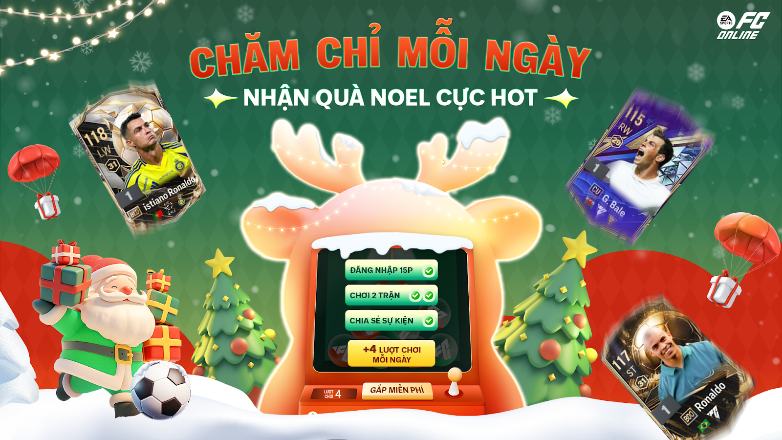 FC Online ra mắt sự kiện miễn phí mới chào đón Giáng Sinh 2024- Ảnh 2.