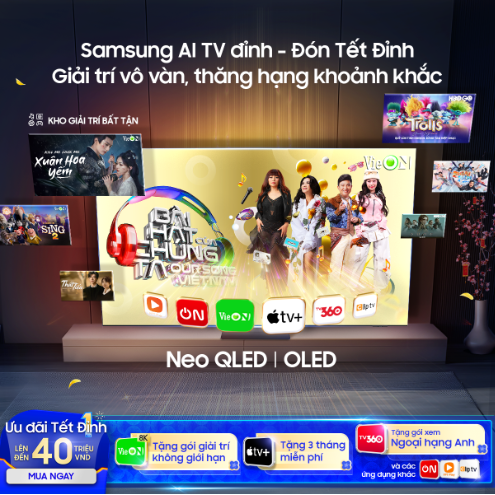 Tết thêm đỉnh với TV Samsung AI OLED: Từ mở tiệc đón xuân đến chiến game thả ga!- Ảnh 5.