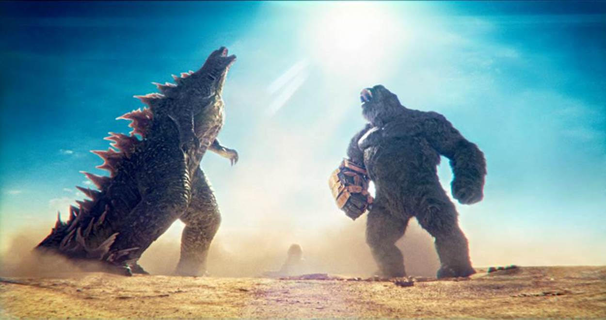 Cú bắt tay thế kỷ của Godzilla và Kong siêu bom tấn 2024 “Godzilla x Kong” - Ảnh 1.